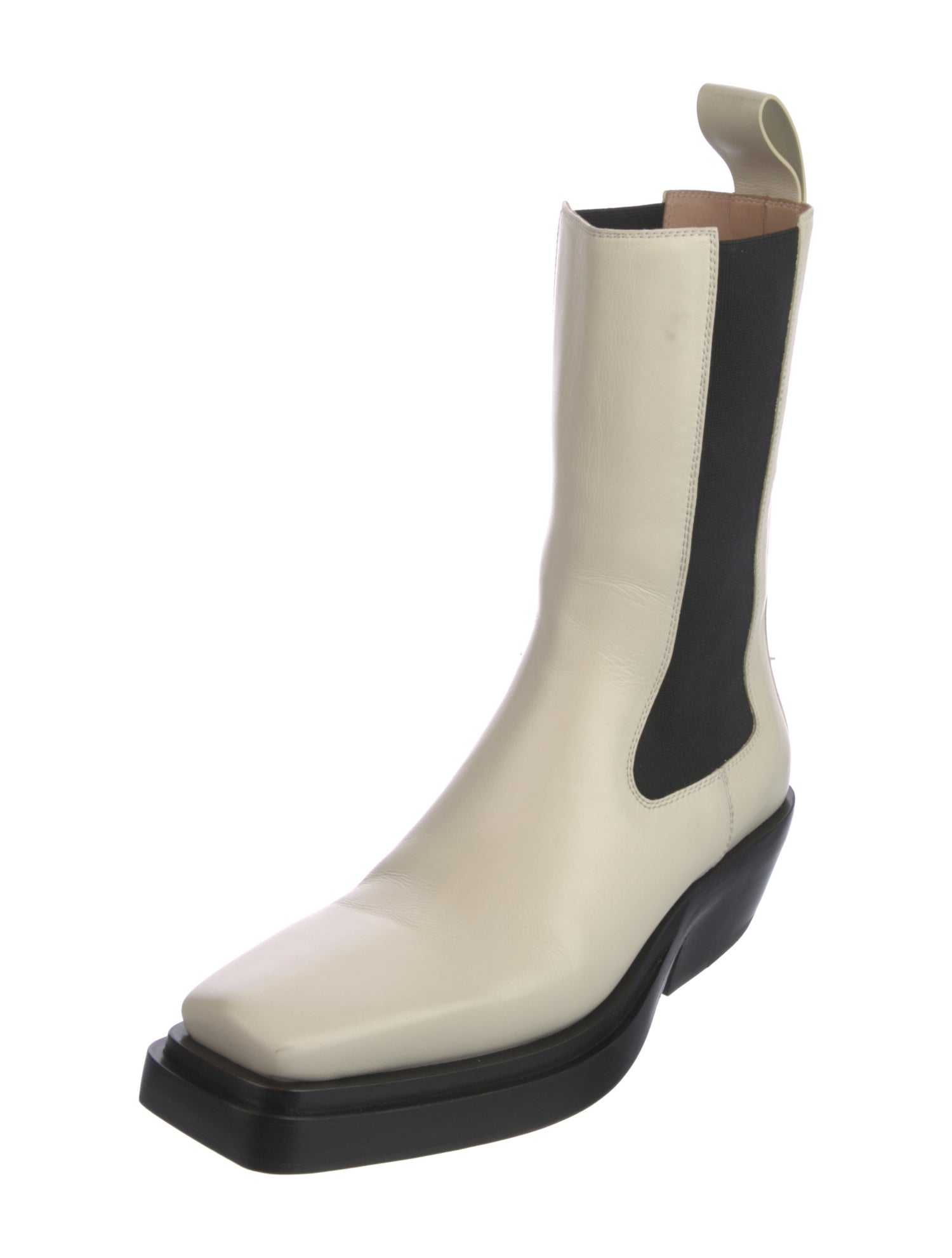 Bottega Veneta Leather Chelsea Boots