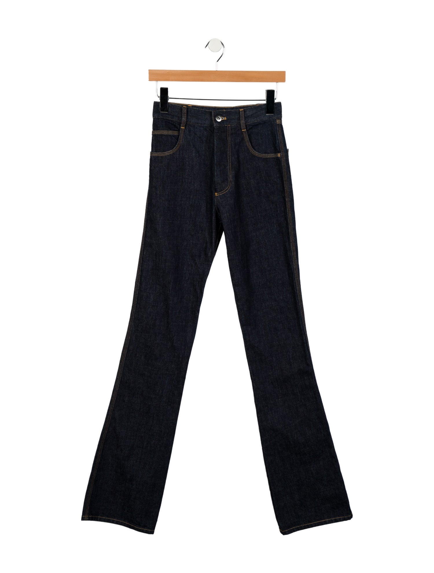 Bottega Veneta High-Rise Wide Leg Jeans