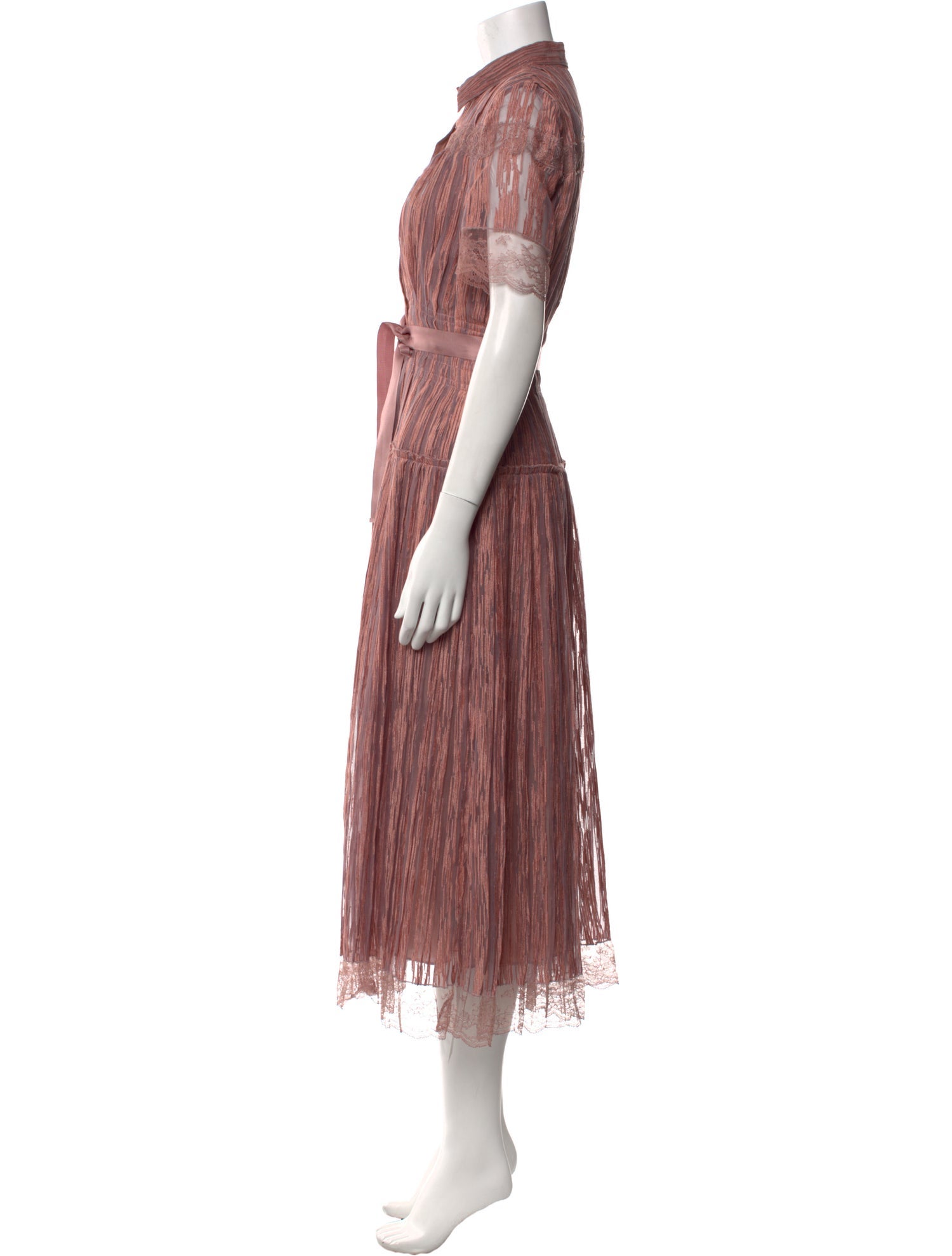 Bottega Veneta Silk Midi Length Dress