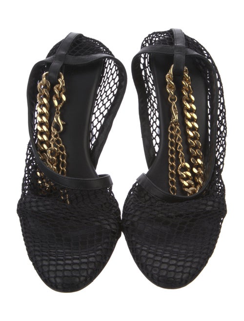 Bottega Veneta Mesh Mesh Accents Sandals