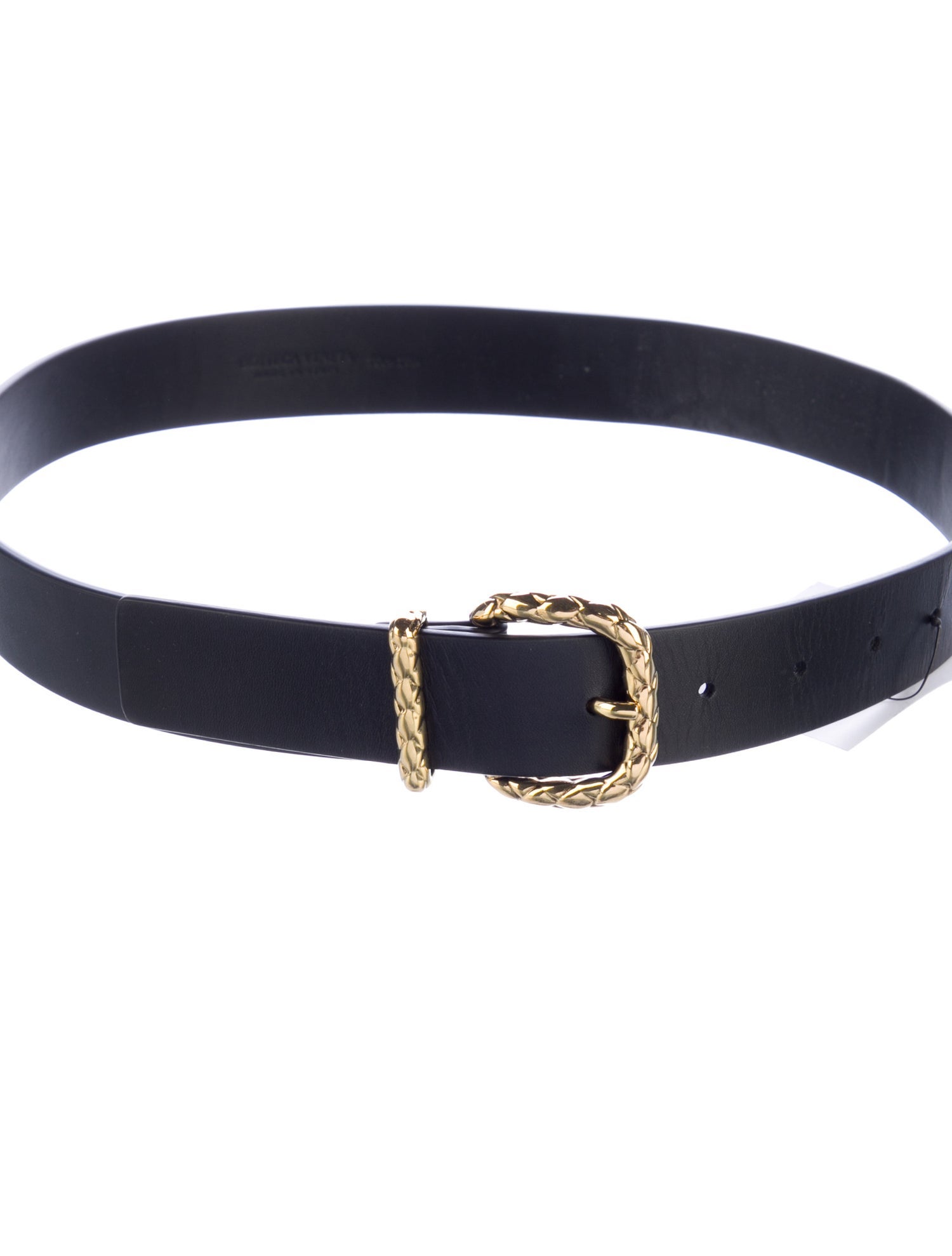 Bottega Veneta Skinny Wool Belt