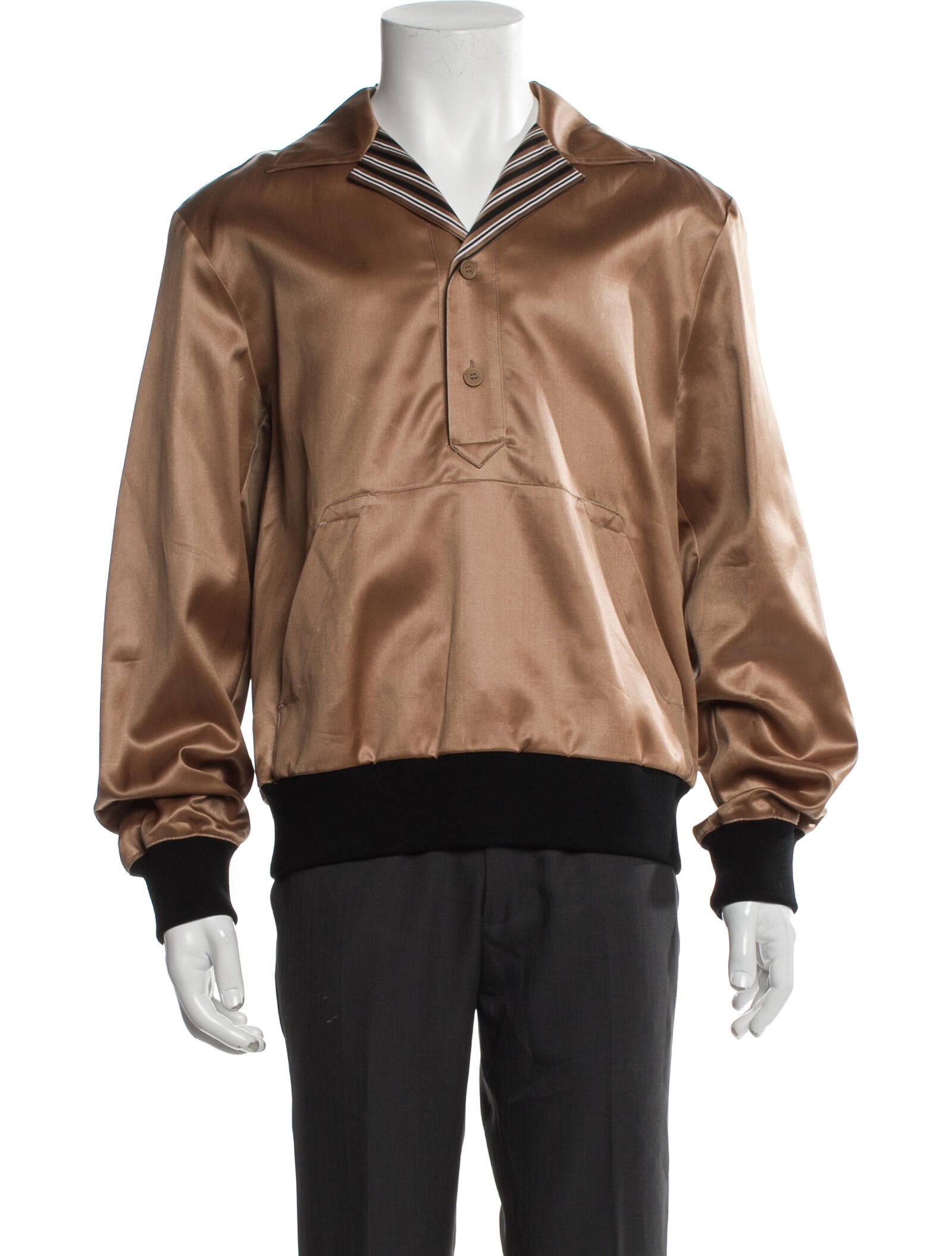 Bottega Veneta Colorblock Pattern Jacket