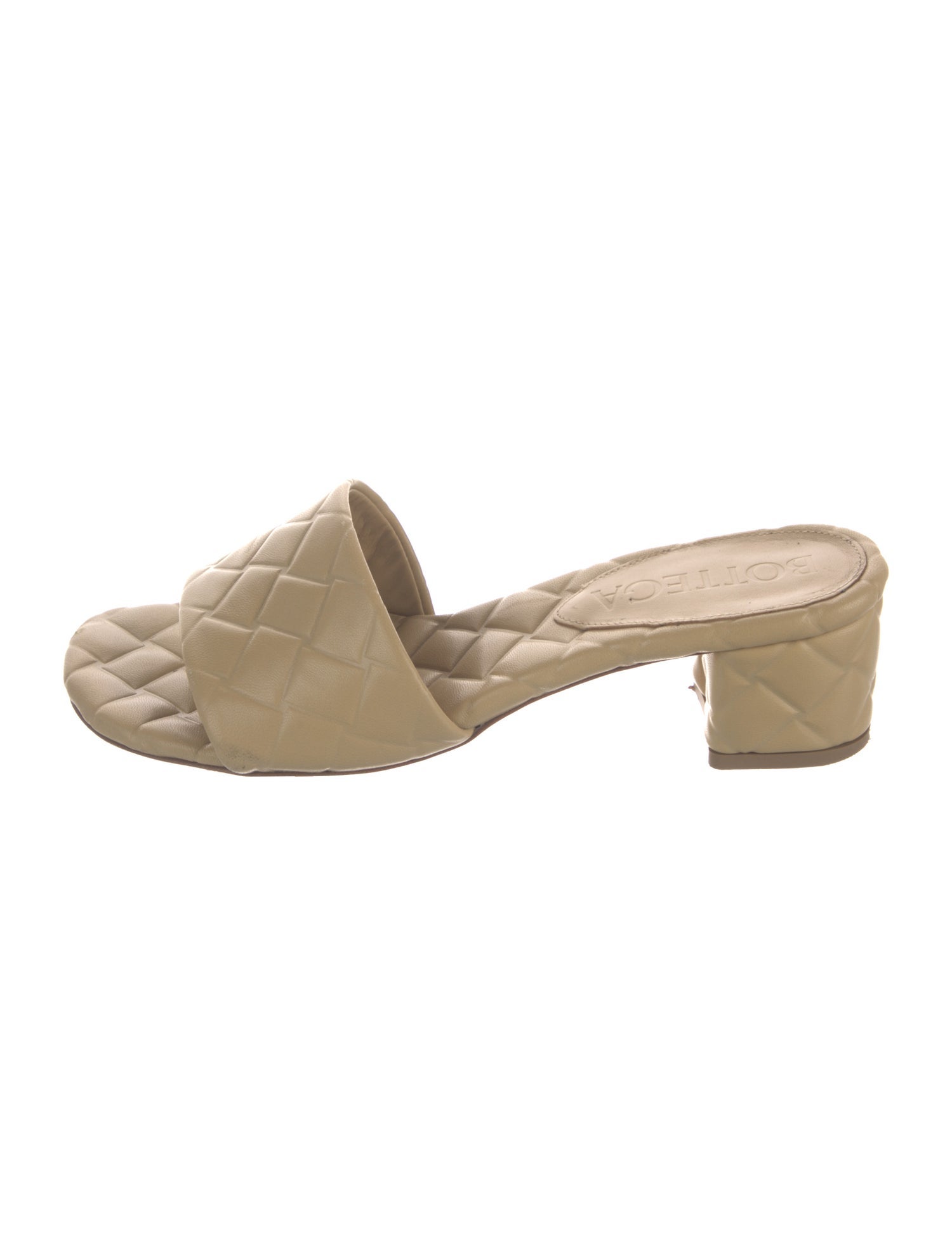 Bottega Veneta Leather Slides