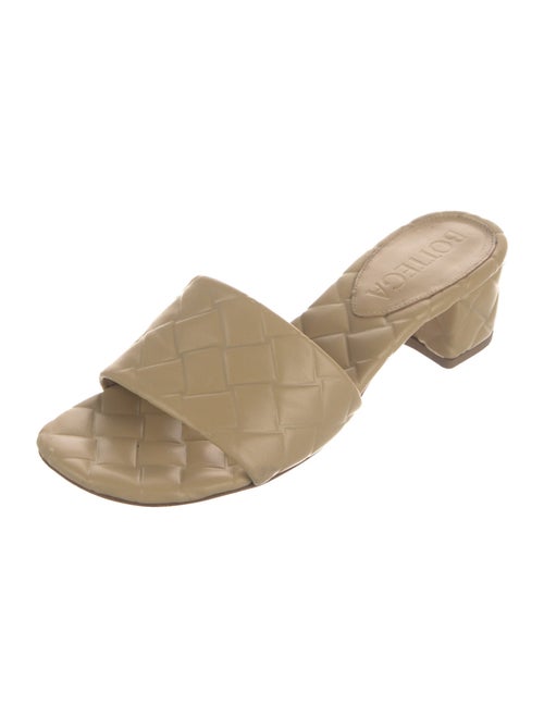 Bottega Veneta Leather Slides