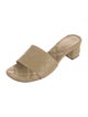 Bottega Veneta Leather Slides