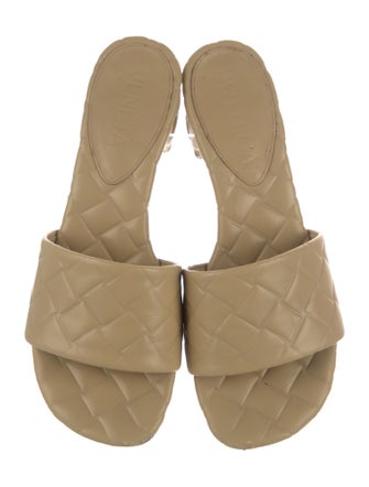 Bottega Veneta Leather Slides