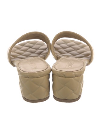 Bottega Veneta Leather Slides