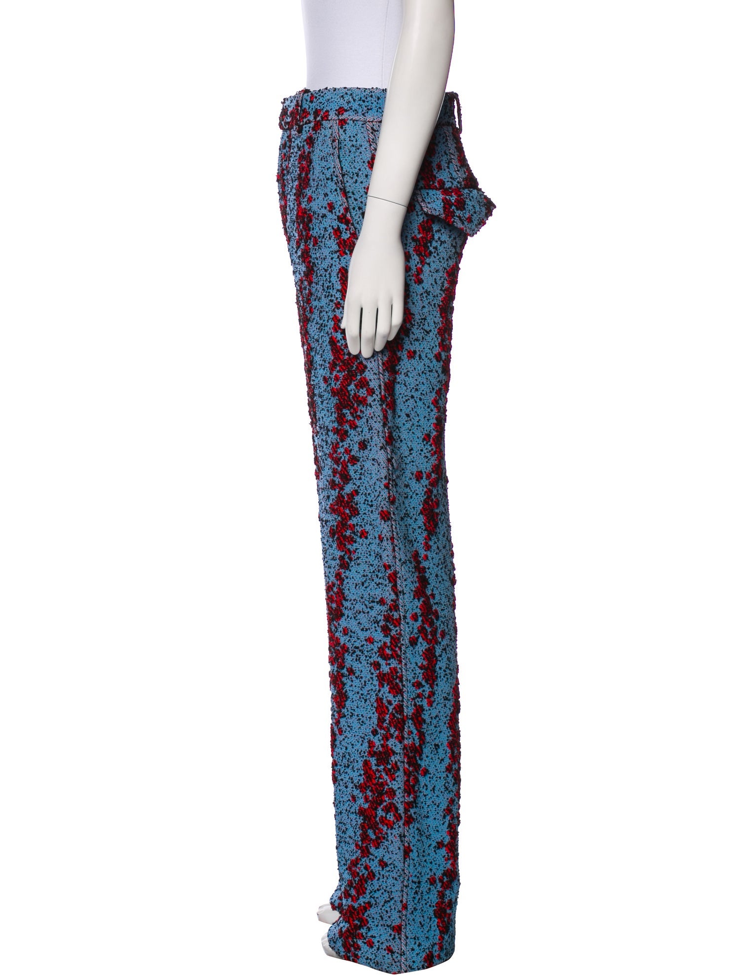 Bottega Veneta Printed Wide Leg Pants