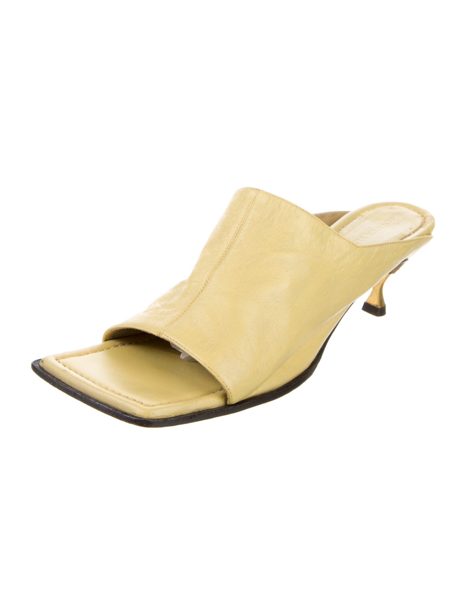 Bottega Veneta Leather Slides