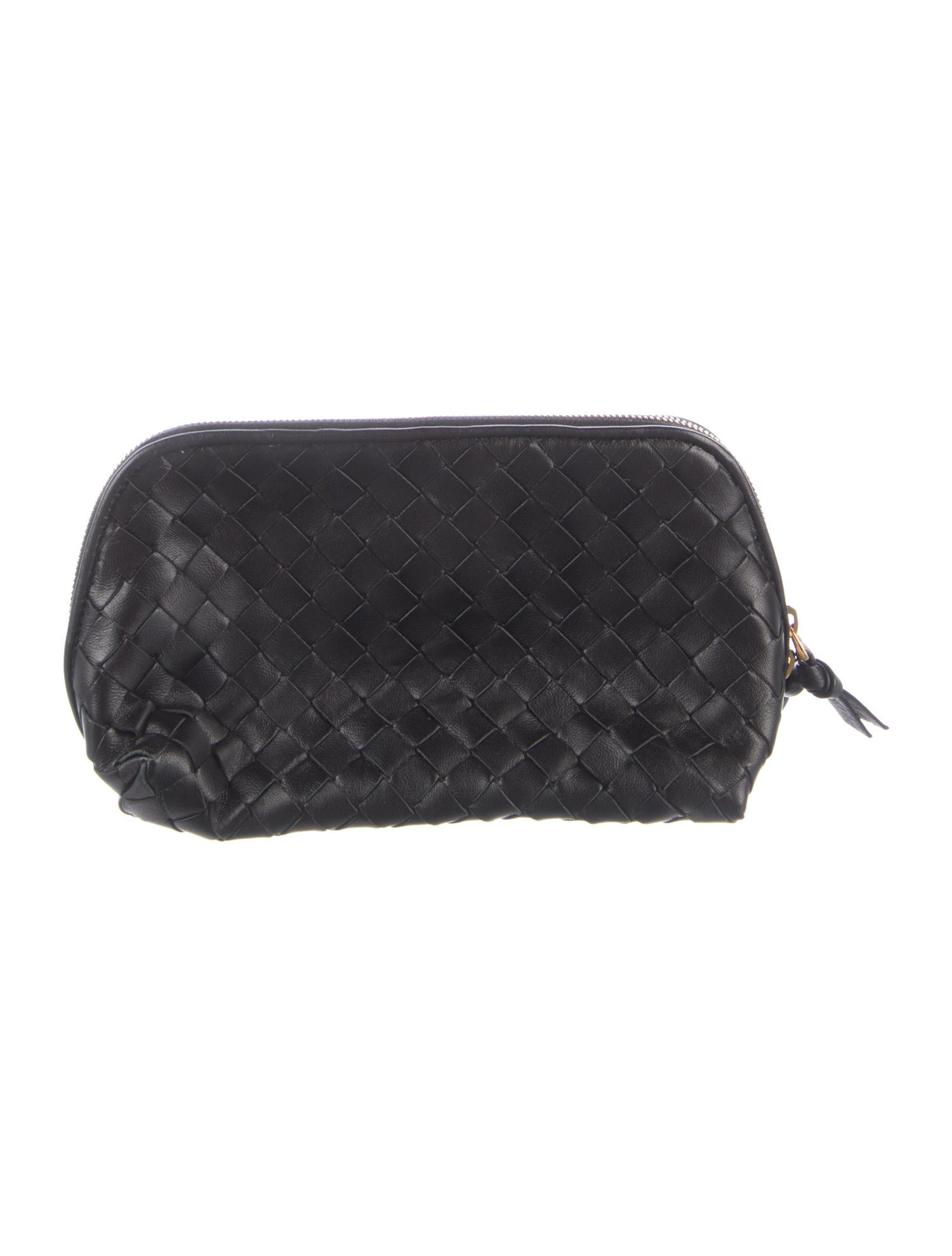Bottega Veneta Leather Cosmetic Bag