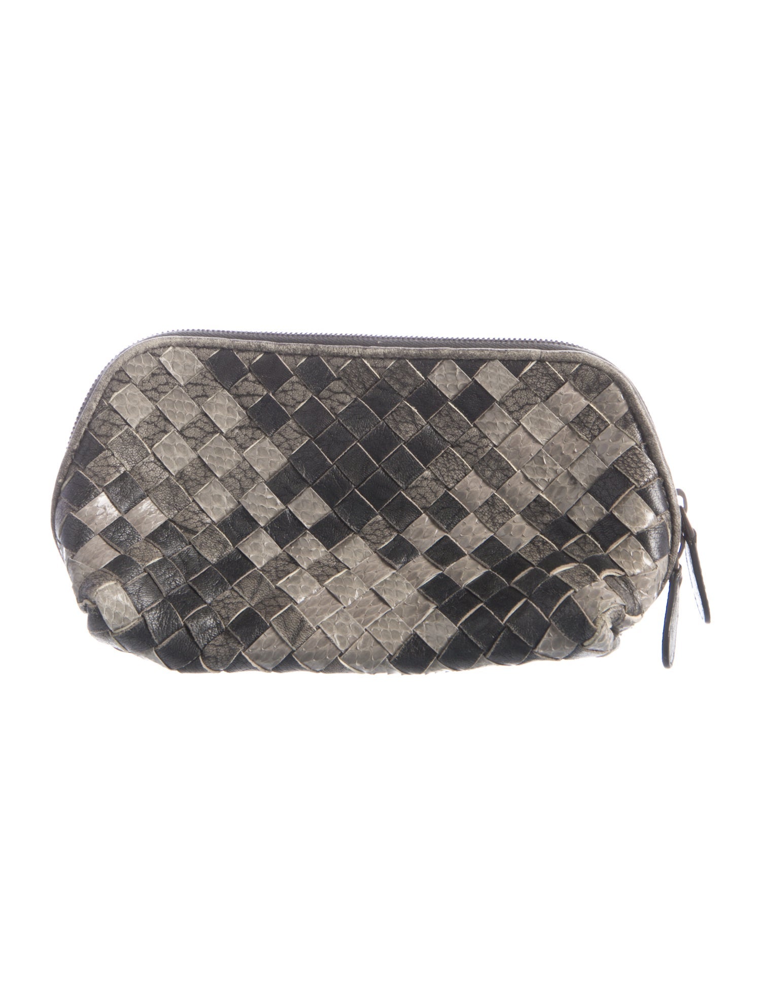 Bottega Veneta Leather Cosmetic Bag
