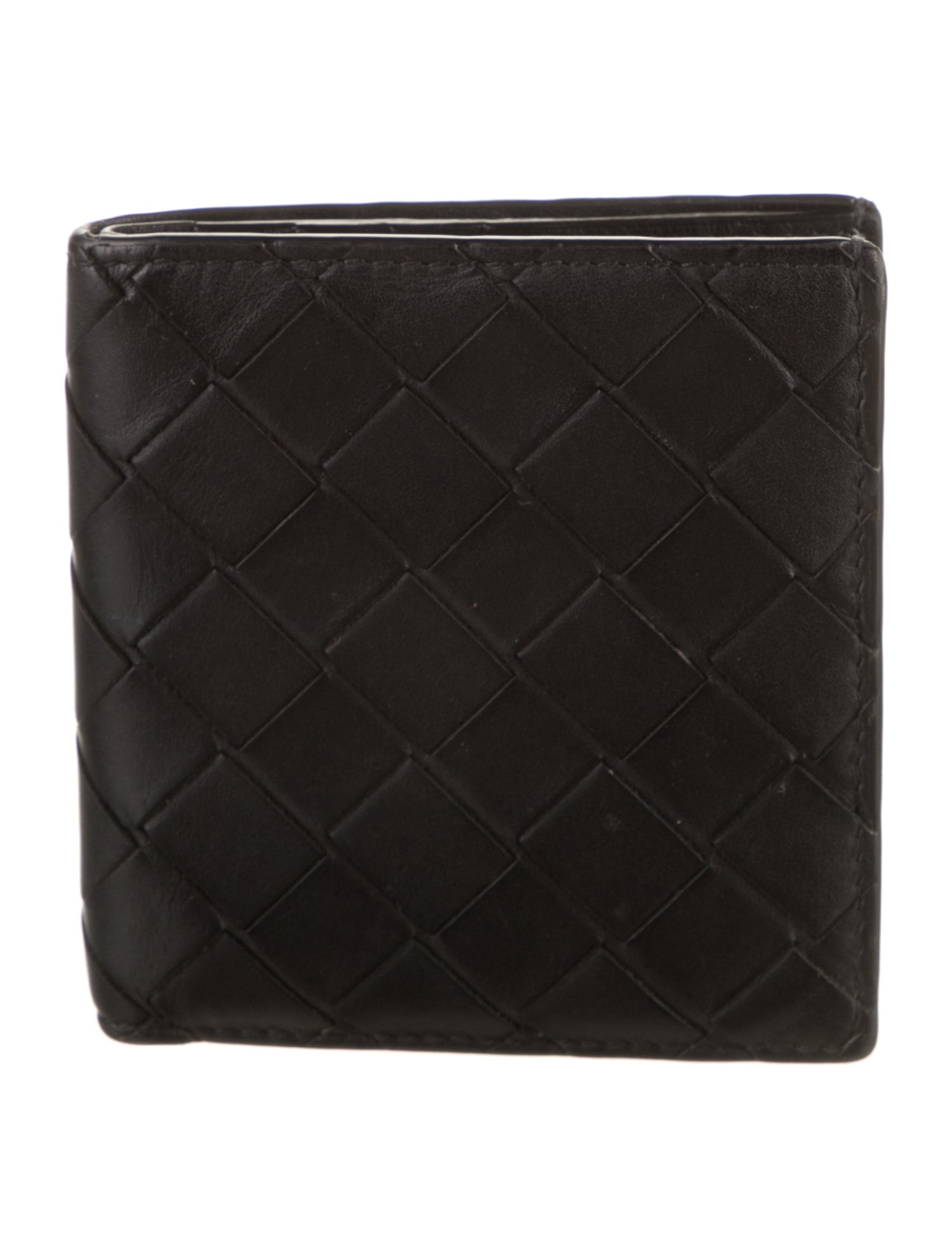 Bottega Veneta Intrecciato Weave Leather Bifold Wallet