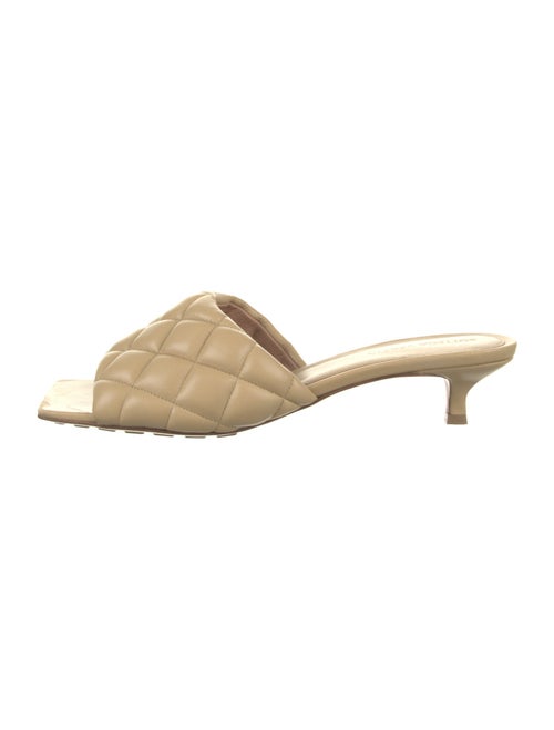 Bottega Veneta Intrecciato Weave Leather Slides