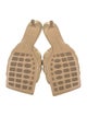 Bottega Veneta Intrecciato Weave Leather Slides