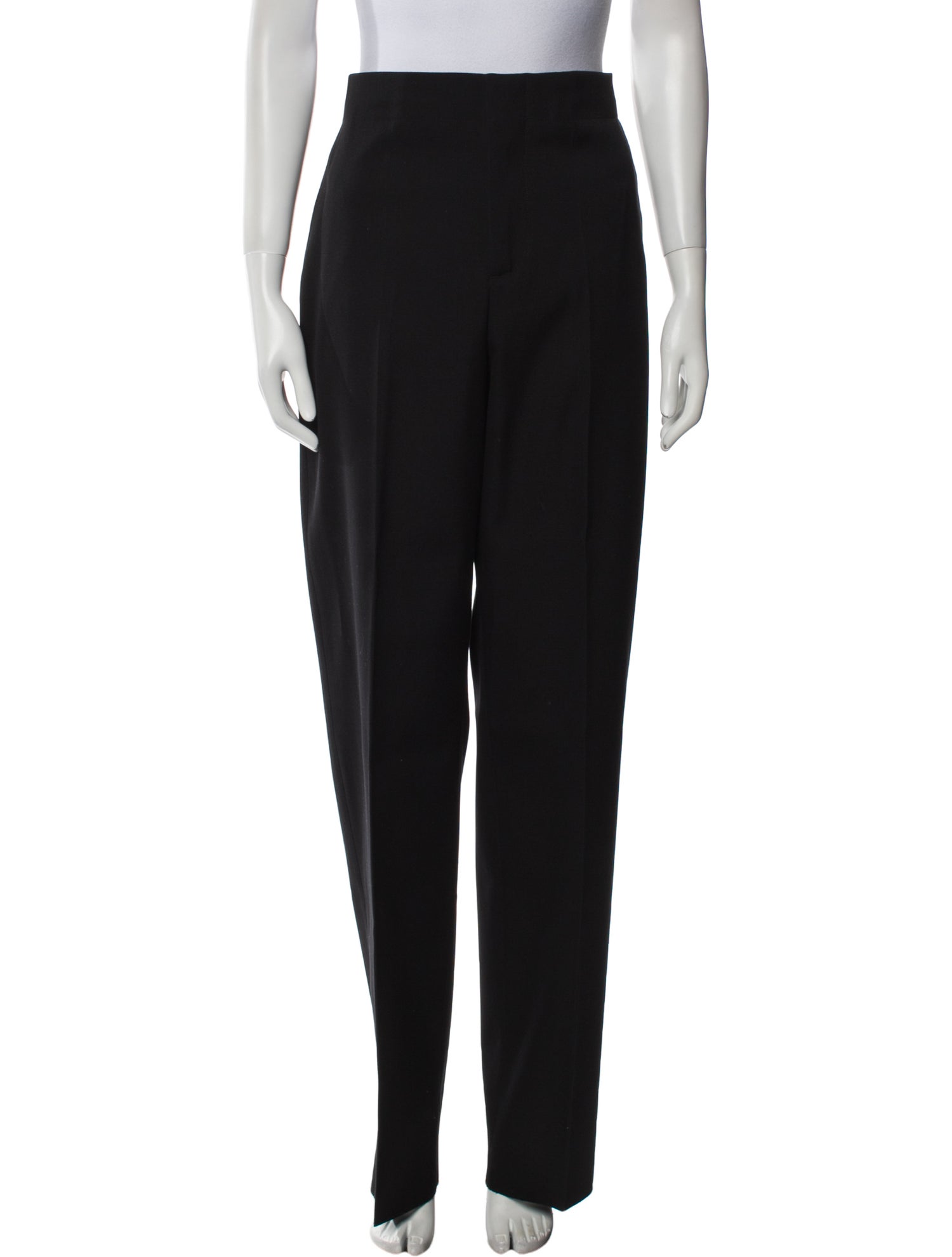 Bottega Veneta Wool Straight Leg Pants