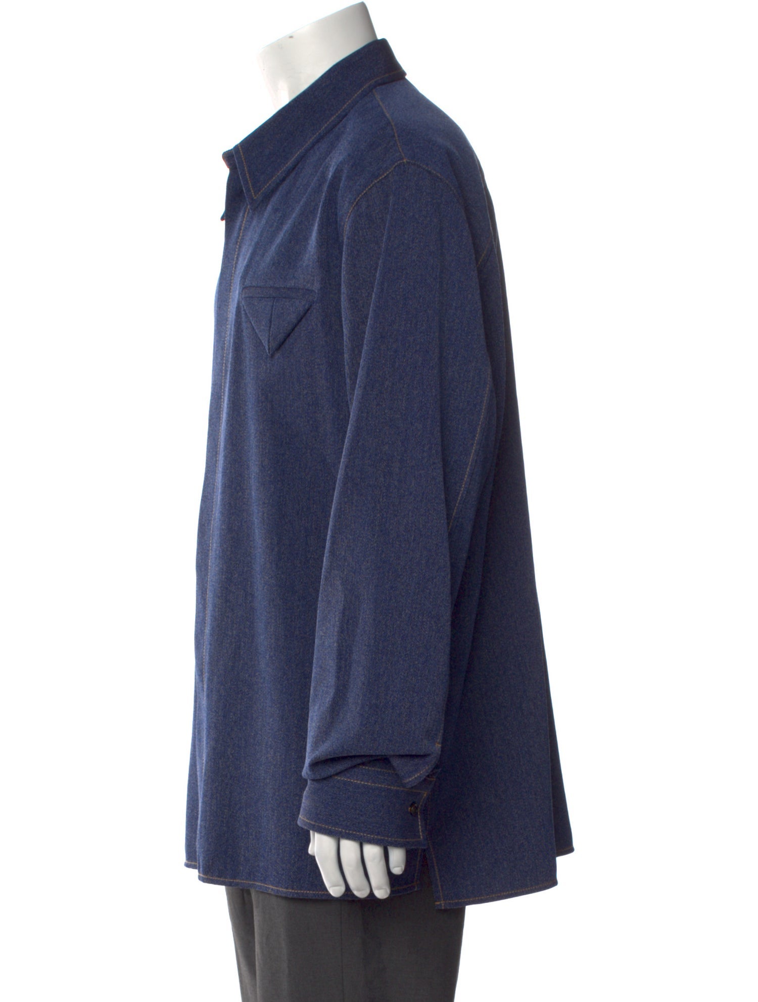 Bottega Veneta Wool Long Sleeve Shirt