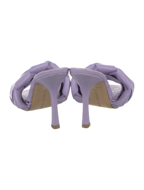 Bottega Veneta Intrecciato Weave Leather Slides