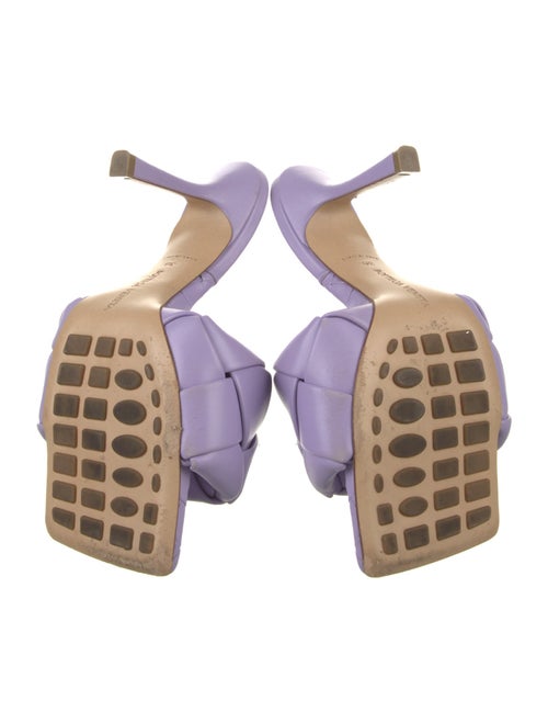 Bottega Veneta Intrecciato Weave Leather Slides