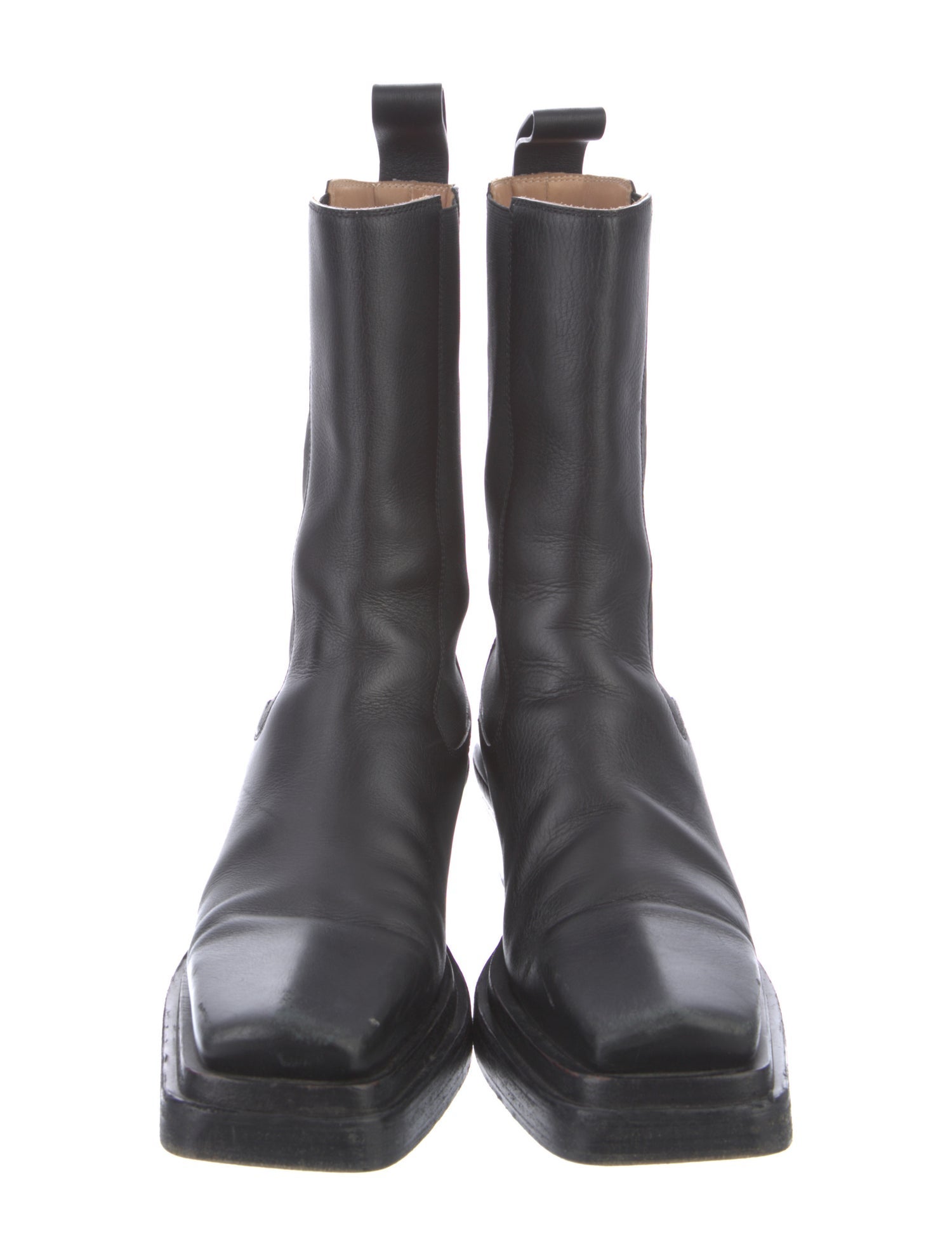 Bottega Veneta Leather Chelsea Boots