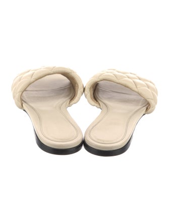 Bottega Veneta Leather Slides