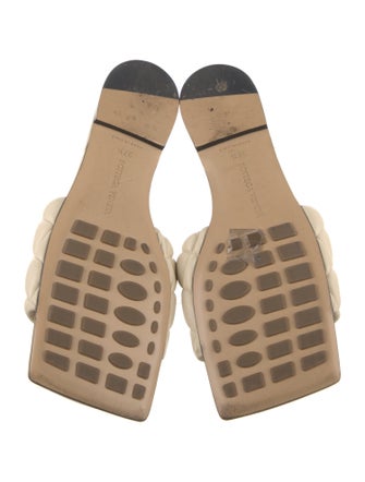 Bottega Veneta Leather Slides