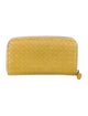 Bottega Veneta Intrecciato Weave Leather Continental Wallet