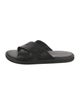 Bottega Veneta Intrecciato Weave Leather Slides