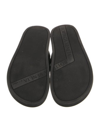 Bottega Veneta Intrecciato Weave Leather Slides