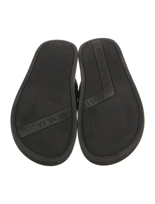 Bottega Veneta Intrecciato Weave Leather Slides