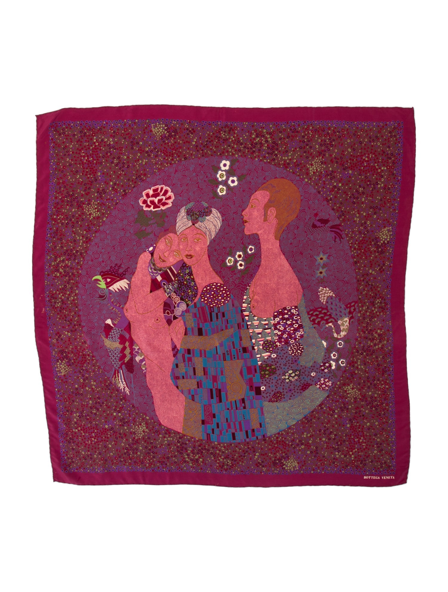 Bottega Veneta Silk Printed Scarf