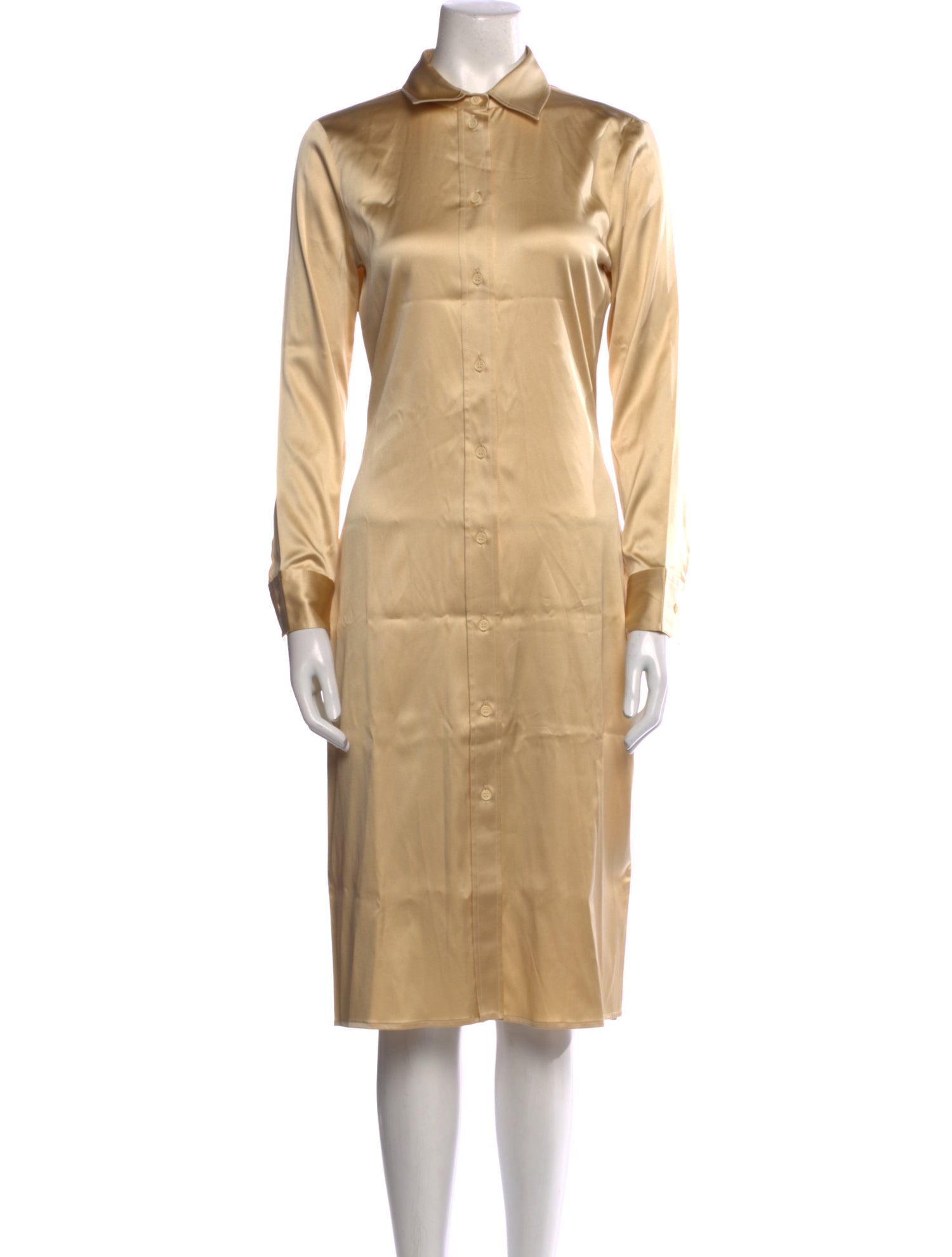 Bottega Veneta Silk Midi Length Dress w/ Tags