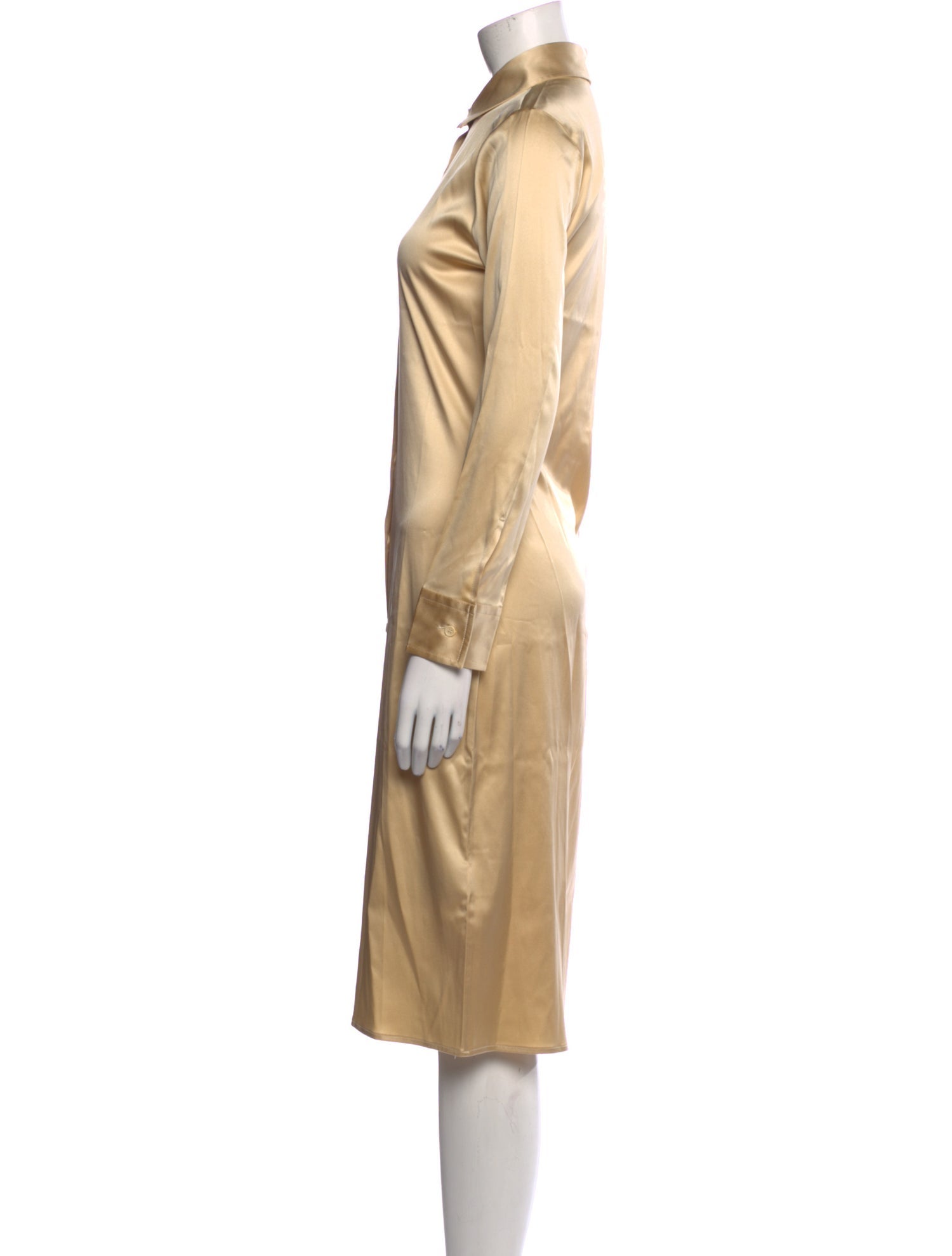 Bottega Veneta Silk Midi Length Dress w/ Tags