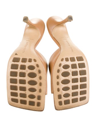 Bottega Veneta Leather Slides