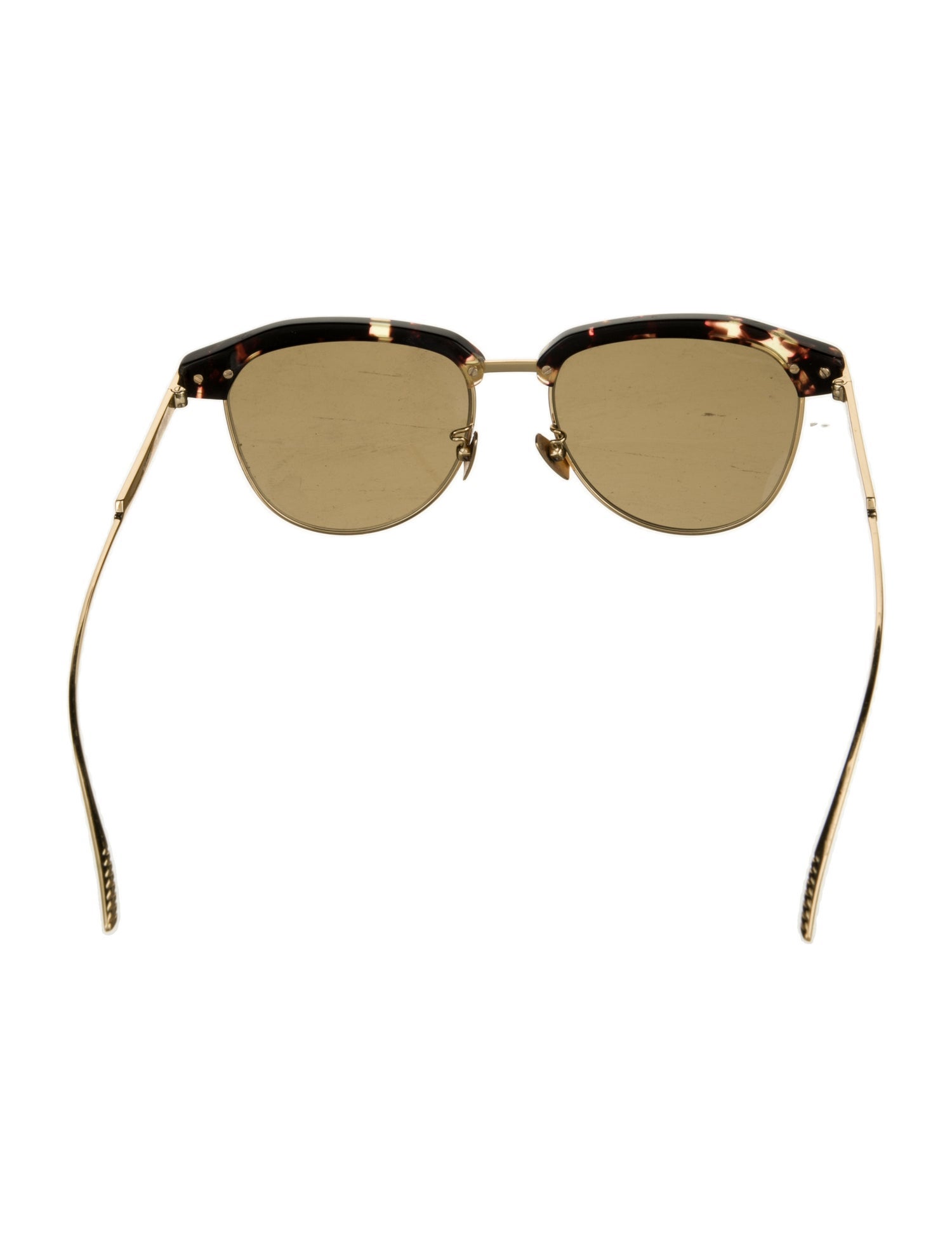 Bottega Veneta Wayfarer Mirrored Sunglasses