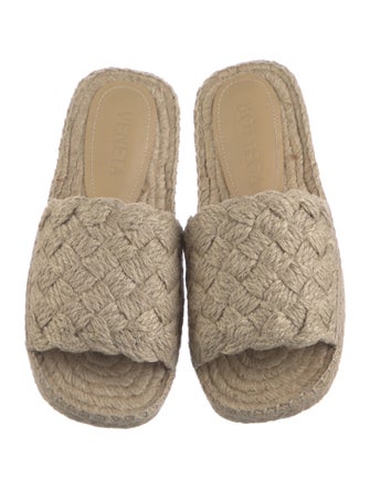 Bottega Veneta Intrecciato Weave Jute Espadrilles