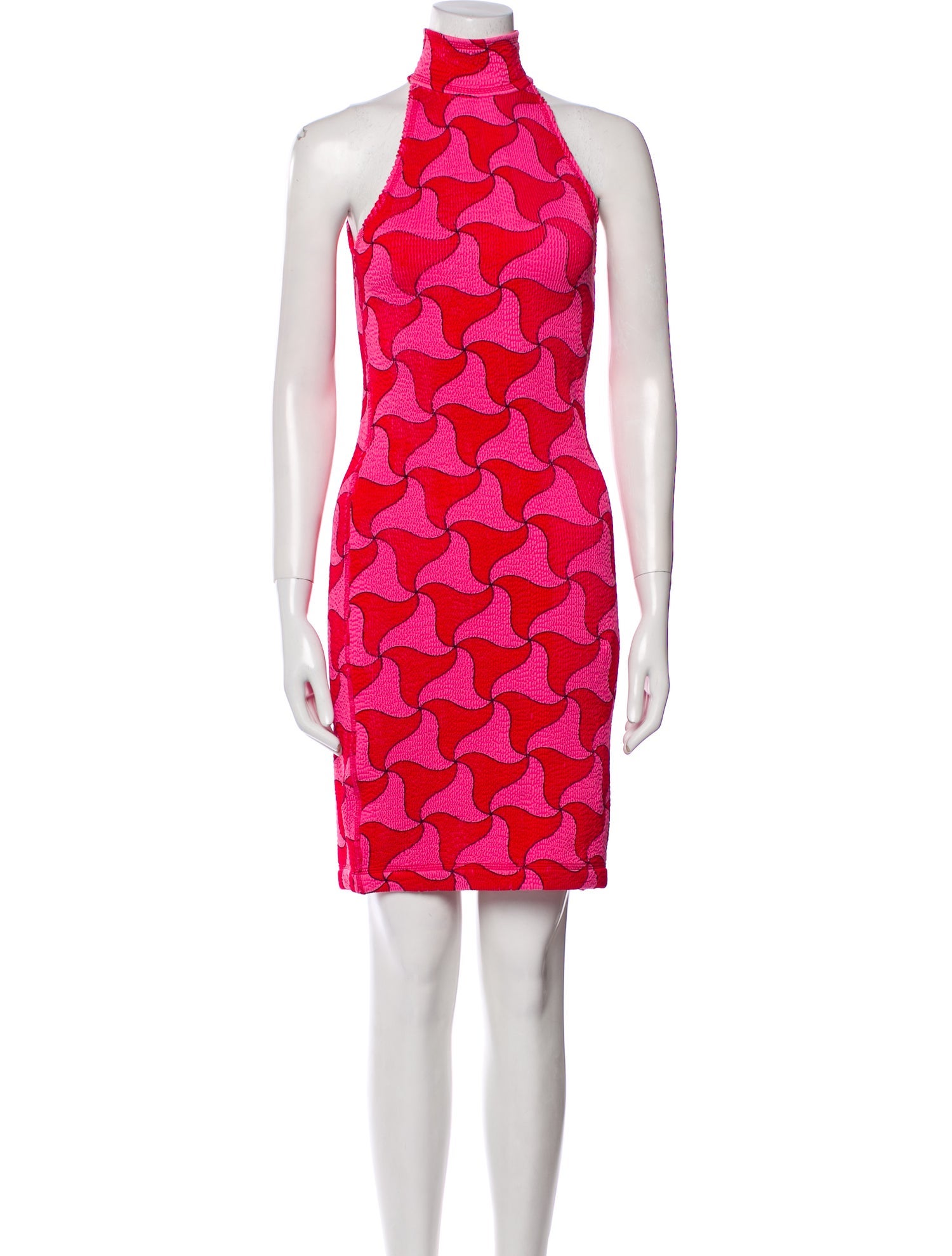 Bottega Veneta Printed Mini Dress w/ Tags