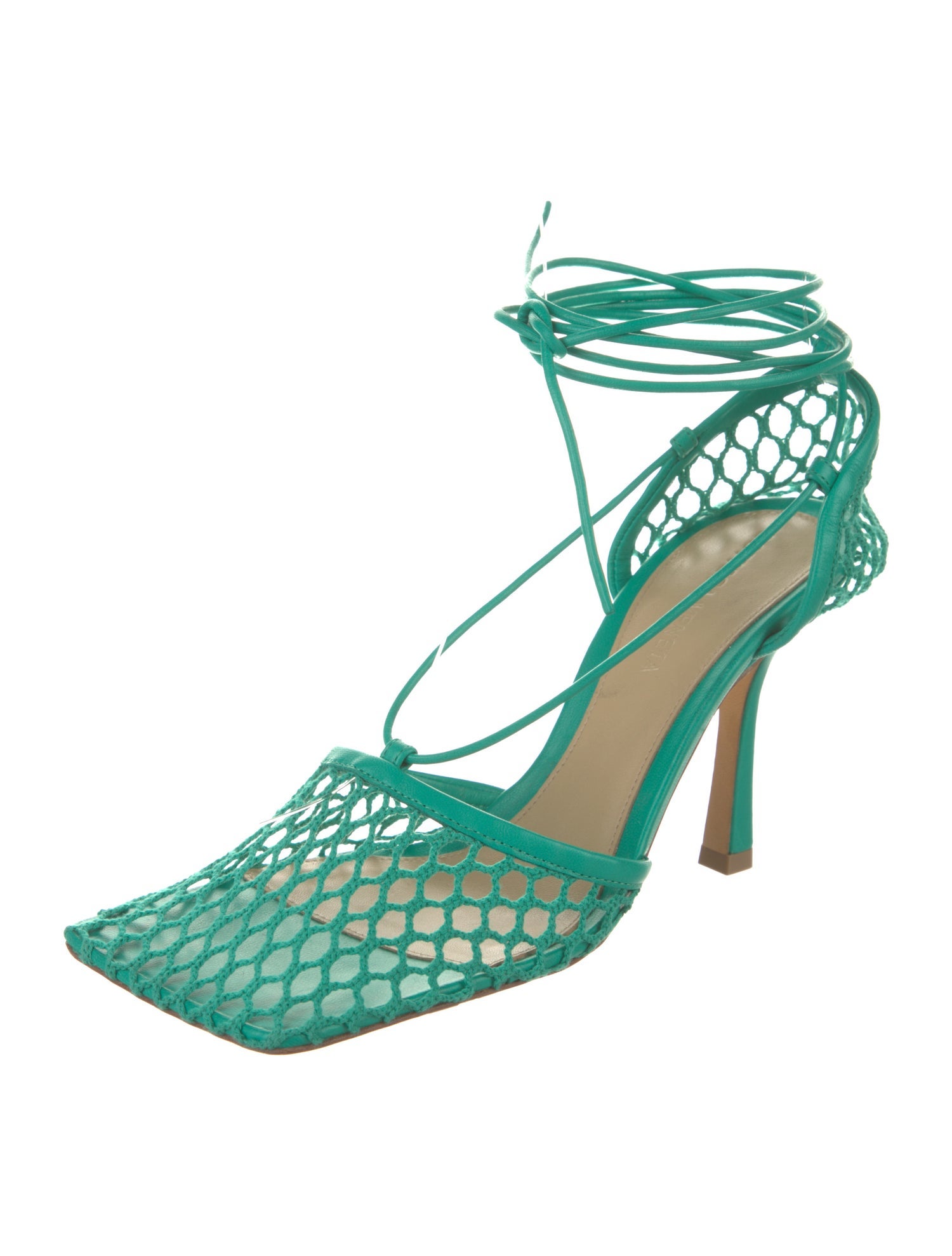 Bottega Veneta Leather T-Strap Pumps