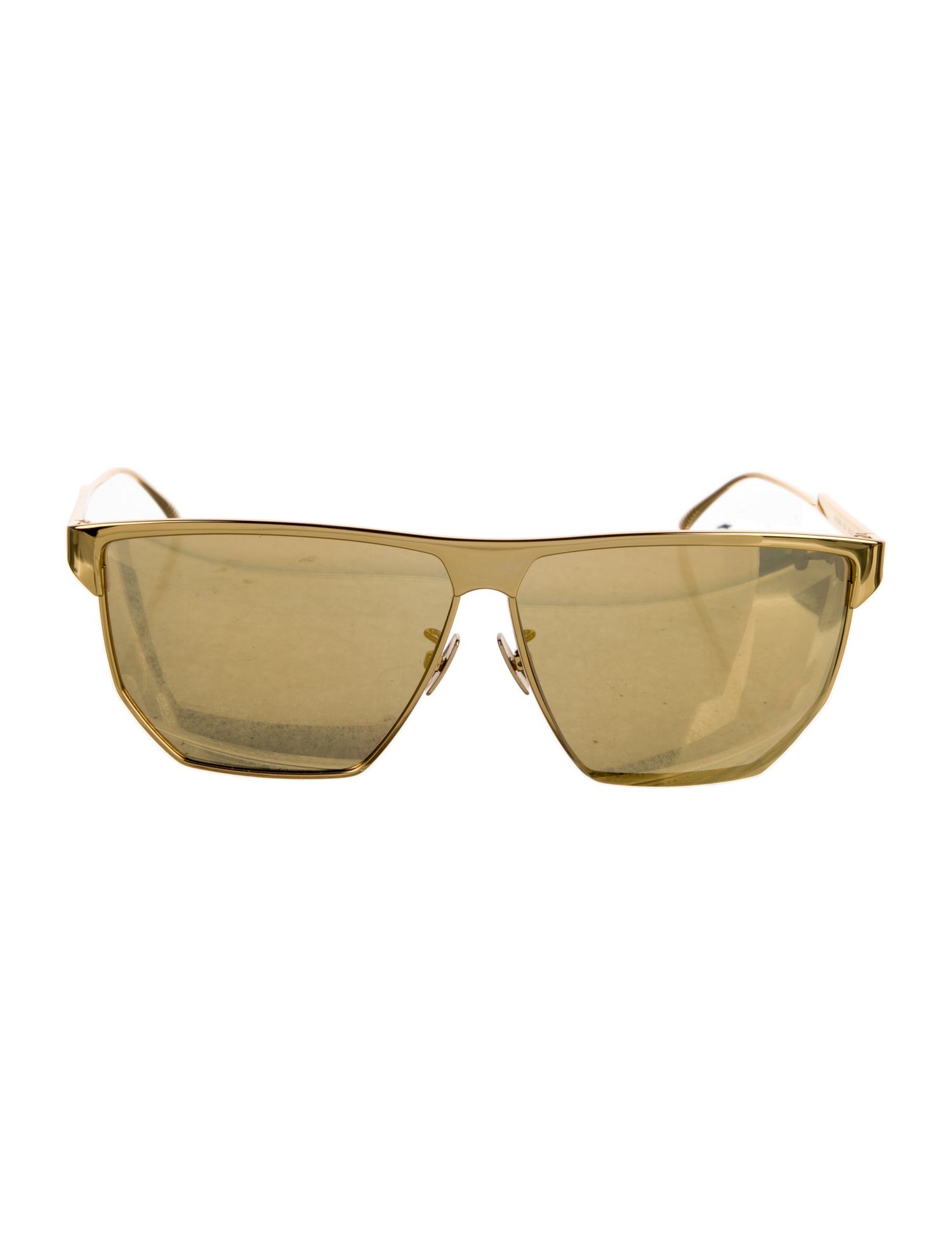 Bottega Veneta Aviator Tinted Sunglasses