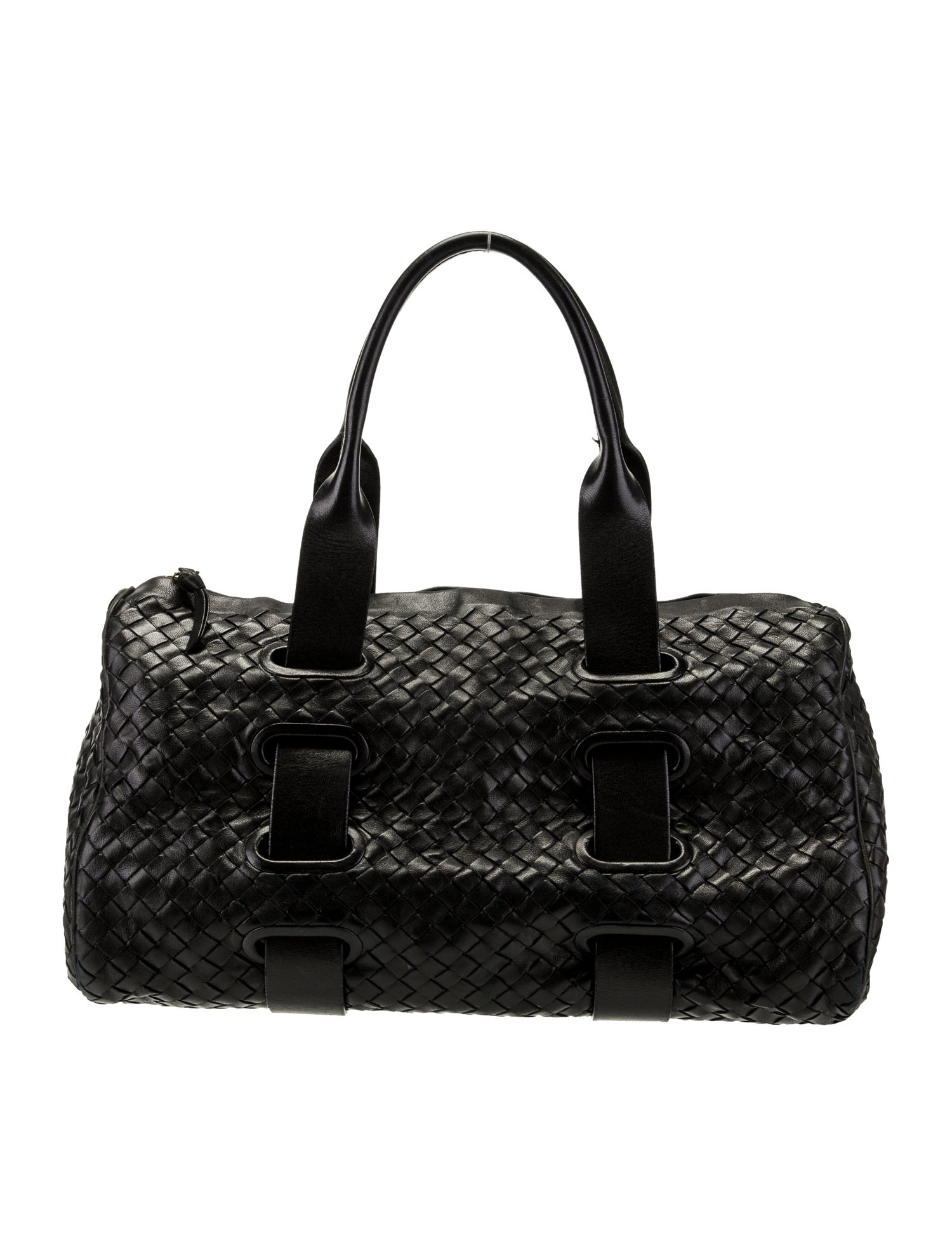 Bottega Veneta Intrecciato Accordian Satchel Vintage