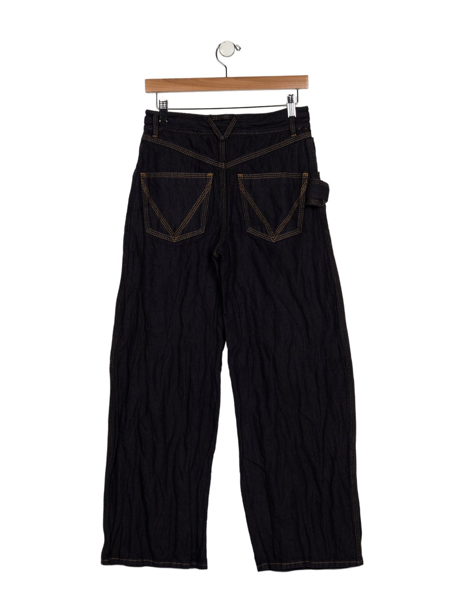 Bottega Veneta Mid-Rise Wide Leg Jeans