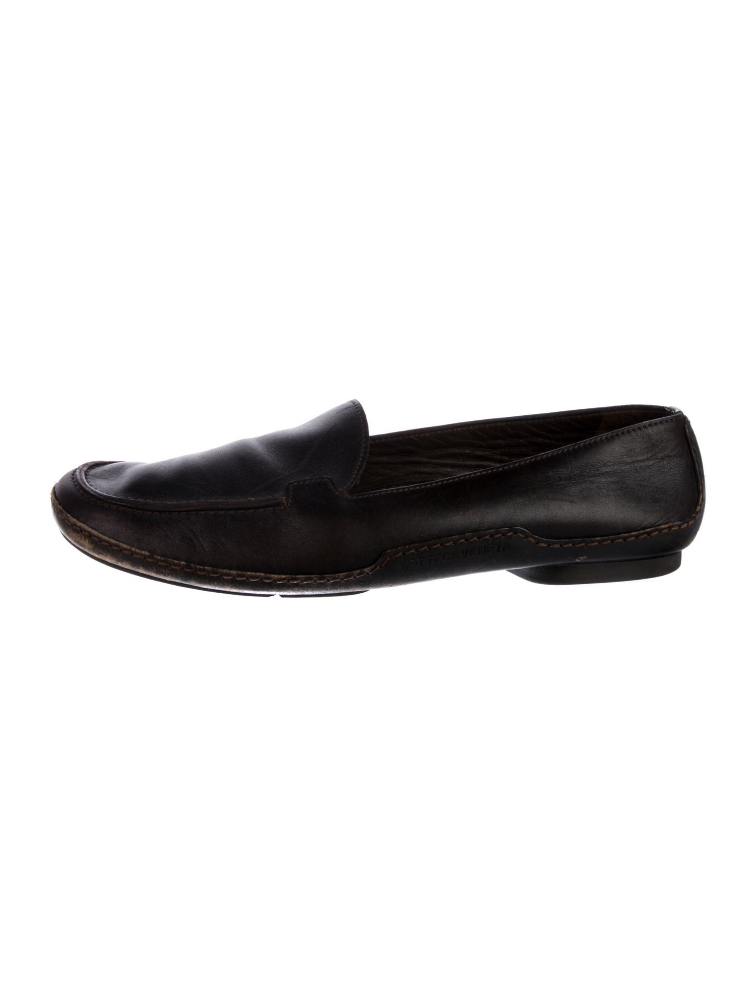 Bottega Veneta Leather Flats