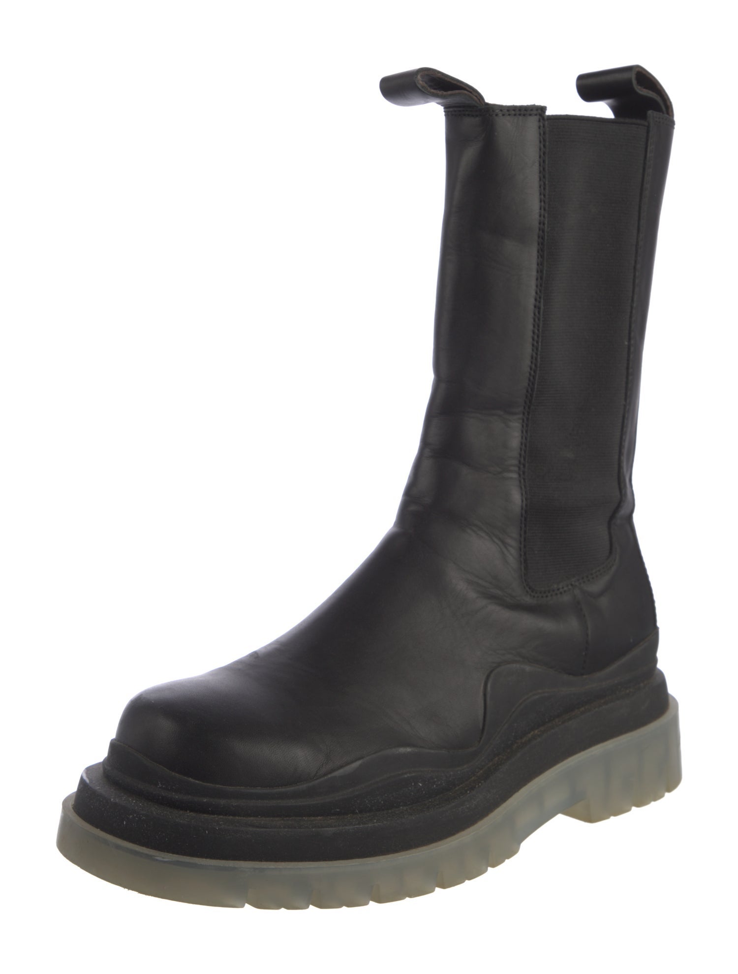 Bottega Veneta Leather Chelsea Boots