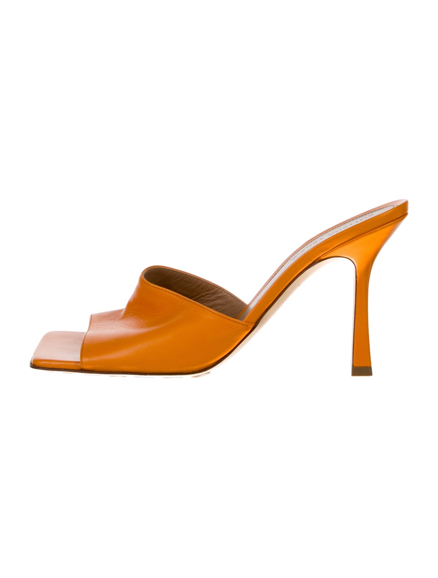 Bottega Veneta Leather Slides