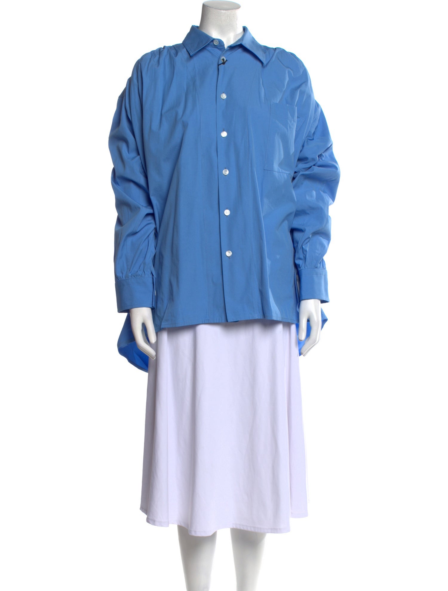 Bottega Veneta Long Sleeve Button-Up Top w/ Tags