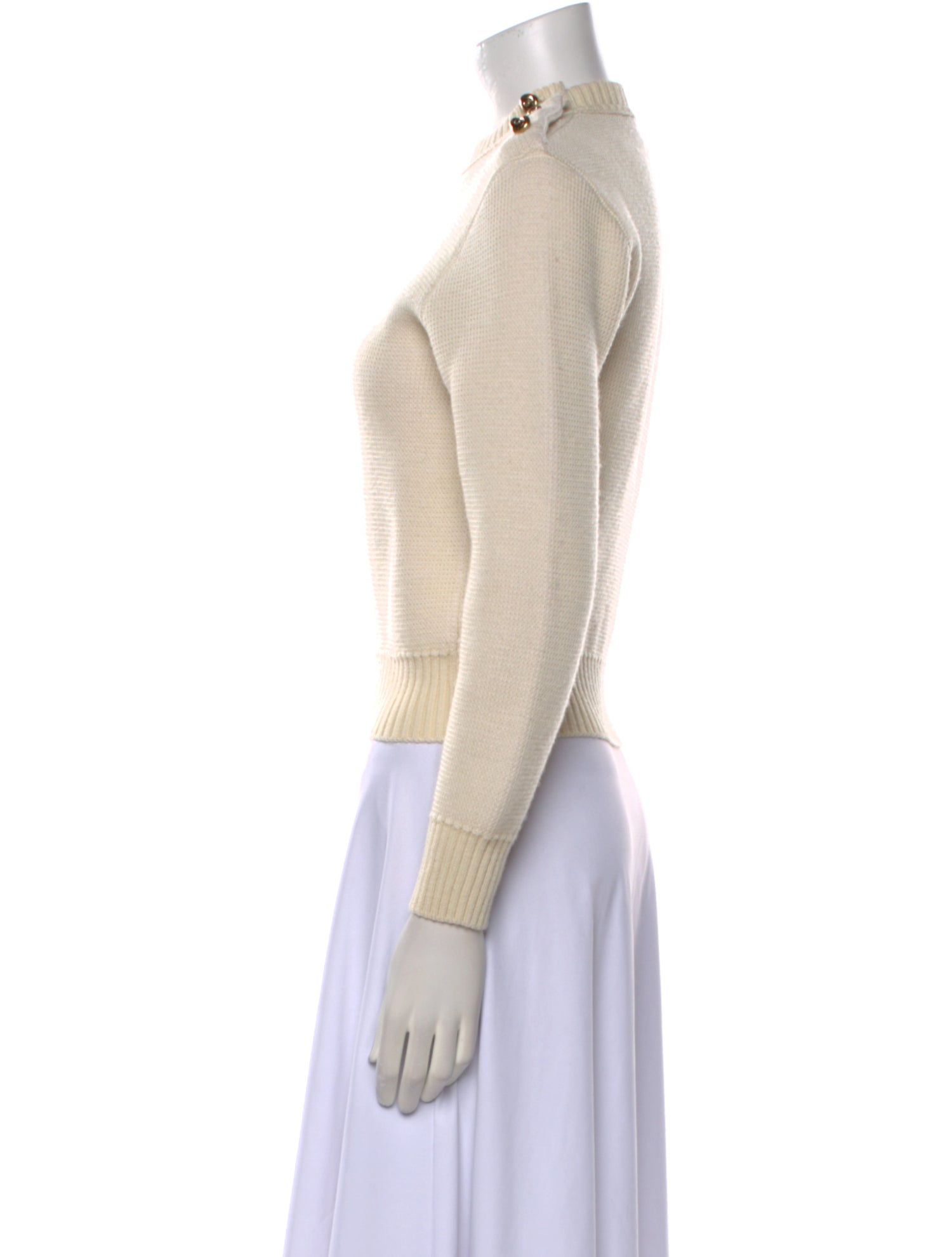 Bottega Veneta Wool Mock Neck Sweater