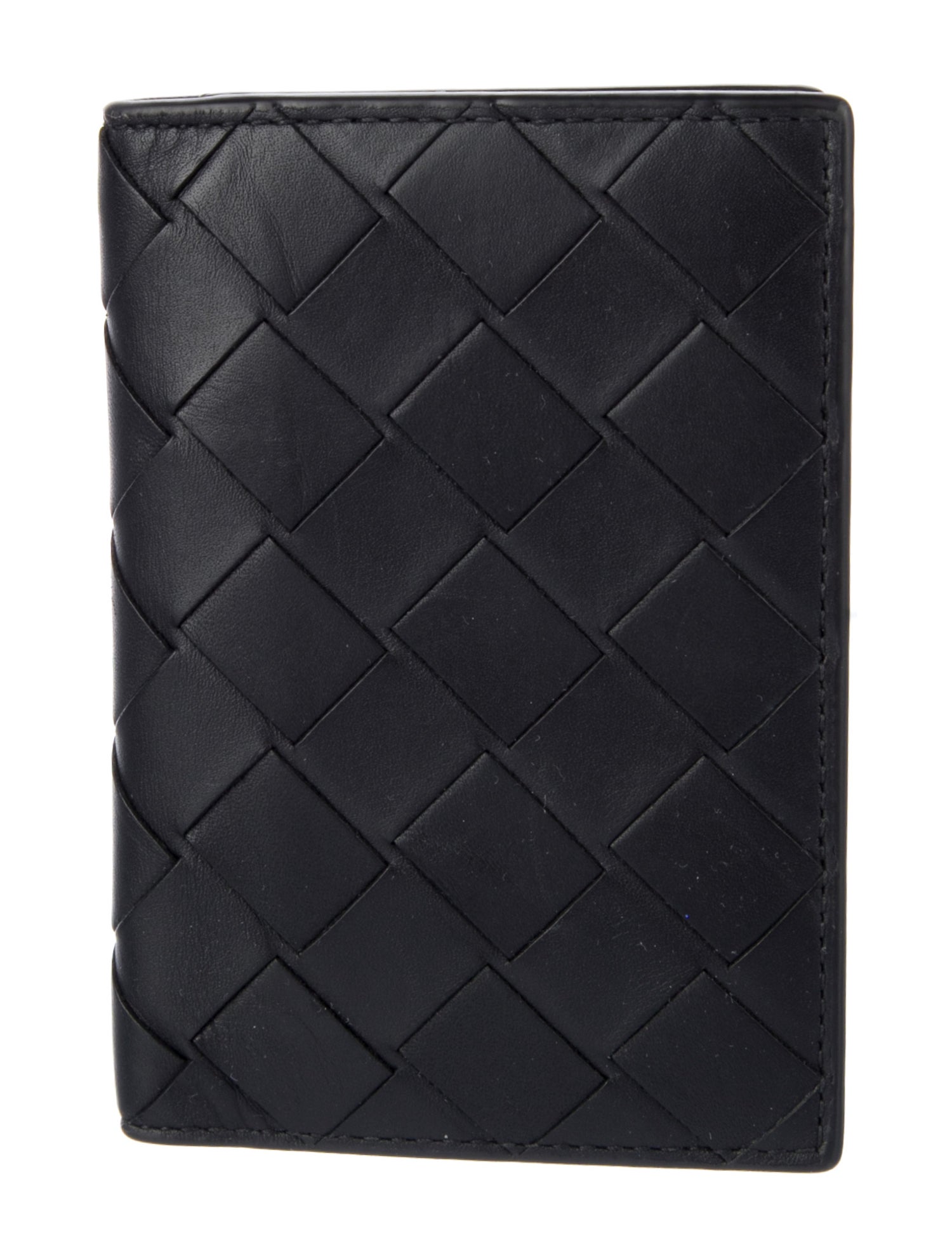 Bottega Veneta Intrecciato Weave Leather Wallet