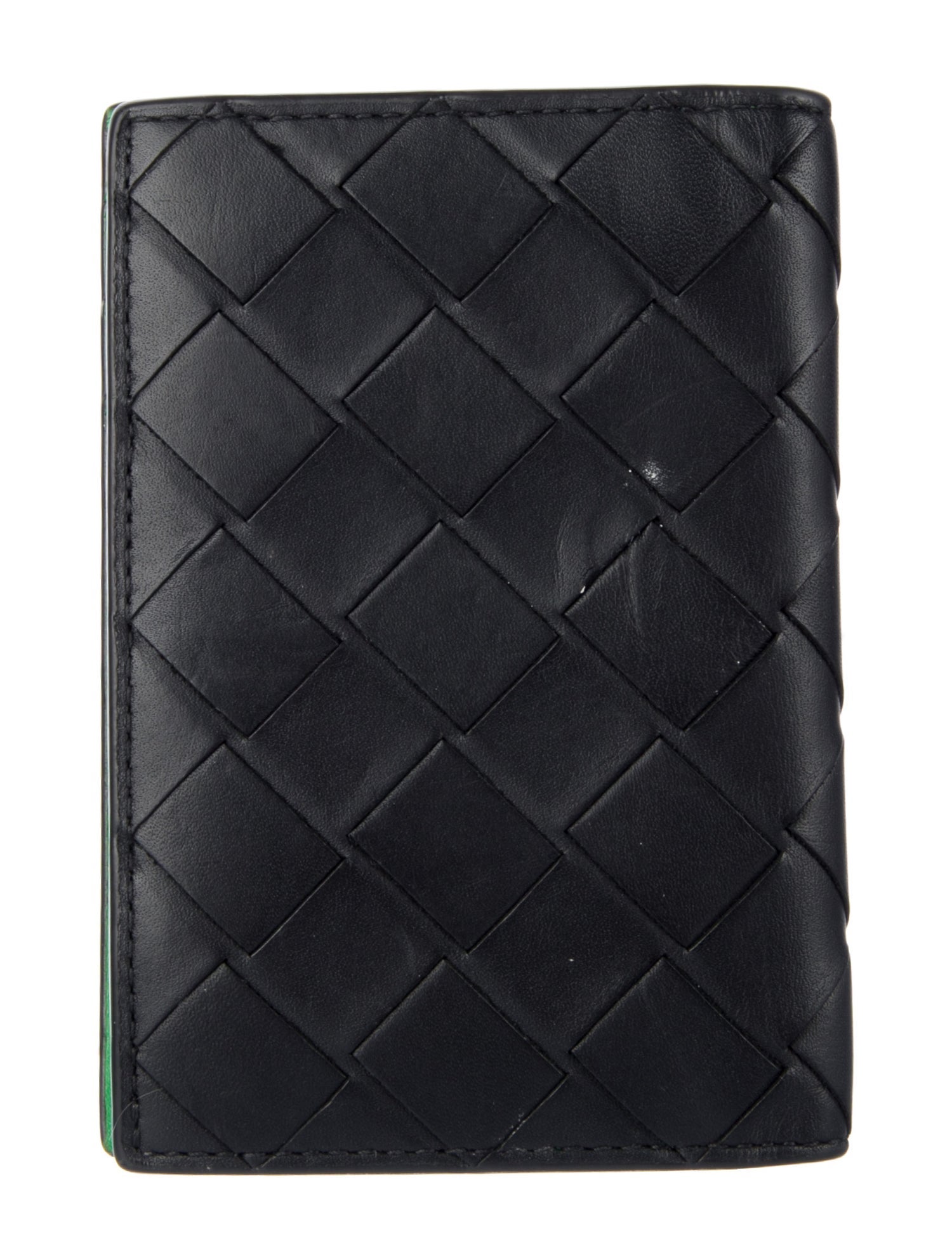 Bottega Veneta Intrecciato Weave Leather Wallet