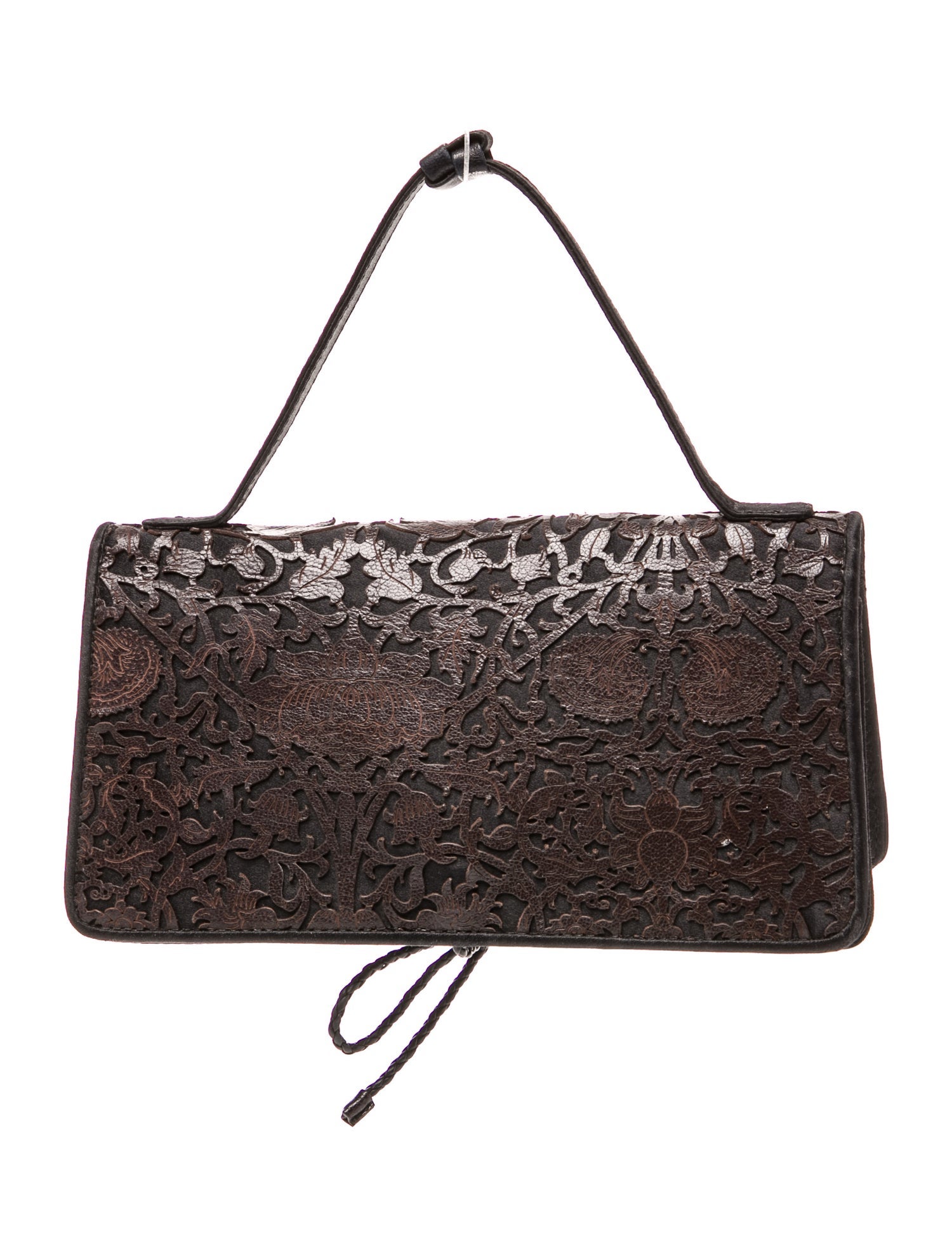 Bottega Veneta Leather Leather Clutch Small Vintage