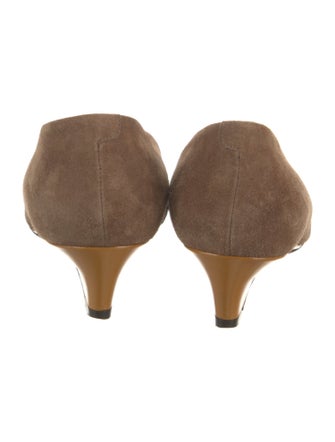 Bottega Veneta Suede Ballet Flats