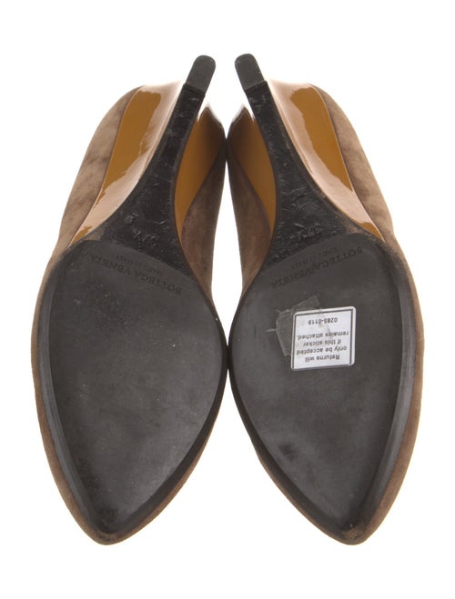Bottega Veneta Suede Ballet Flats